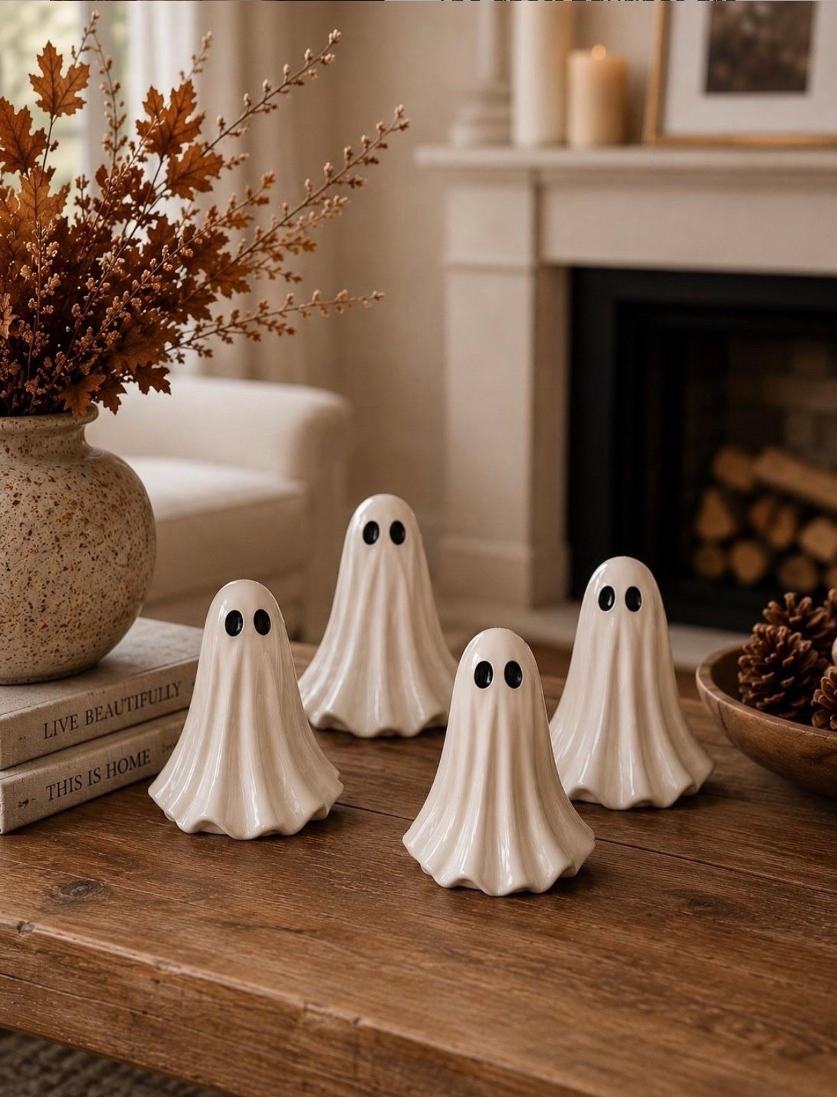 Oh my gosh! These ghosts are too cute

#LTKdayinmylife #LTKHome #LTKSeasonal
