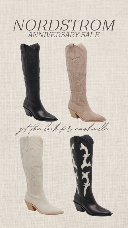 perfect pair of boots to pair with your Nashville outfits 
on sale during the Nordstrom anniversary sale under $200
boots, cowboy boots, nashville, sale
#nashville #nashvilleoutfits #boots #cowboyboots 

#LTKtravel #LTKsalealert #LTKxNSale