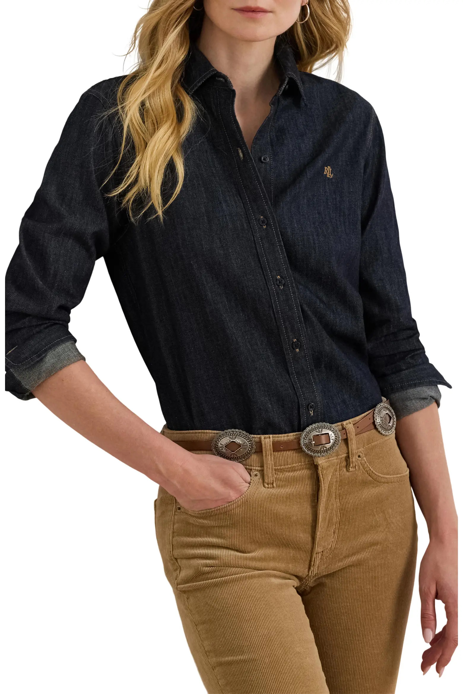 Jamelko Classic Fit Denim Button-Up Shirt (Women) | Nordstrom | Nordstrom