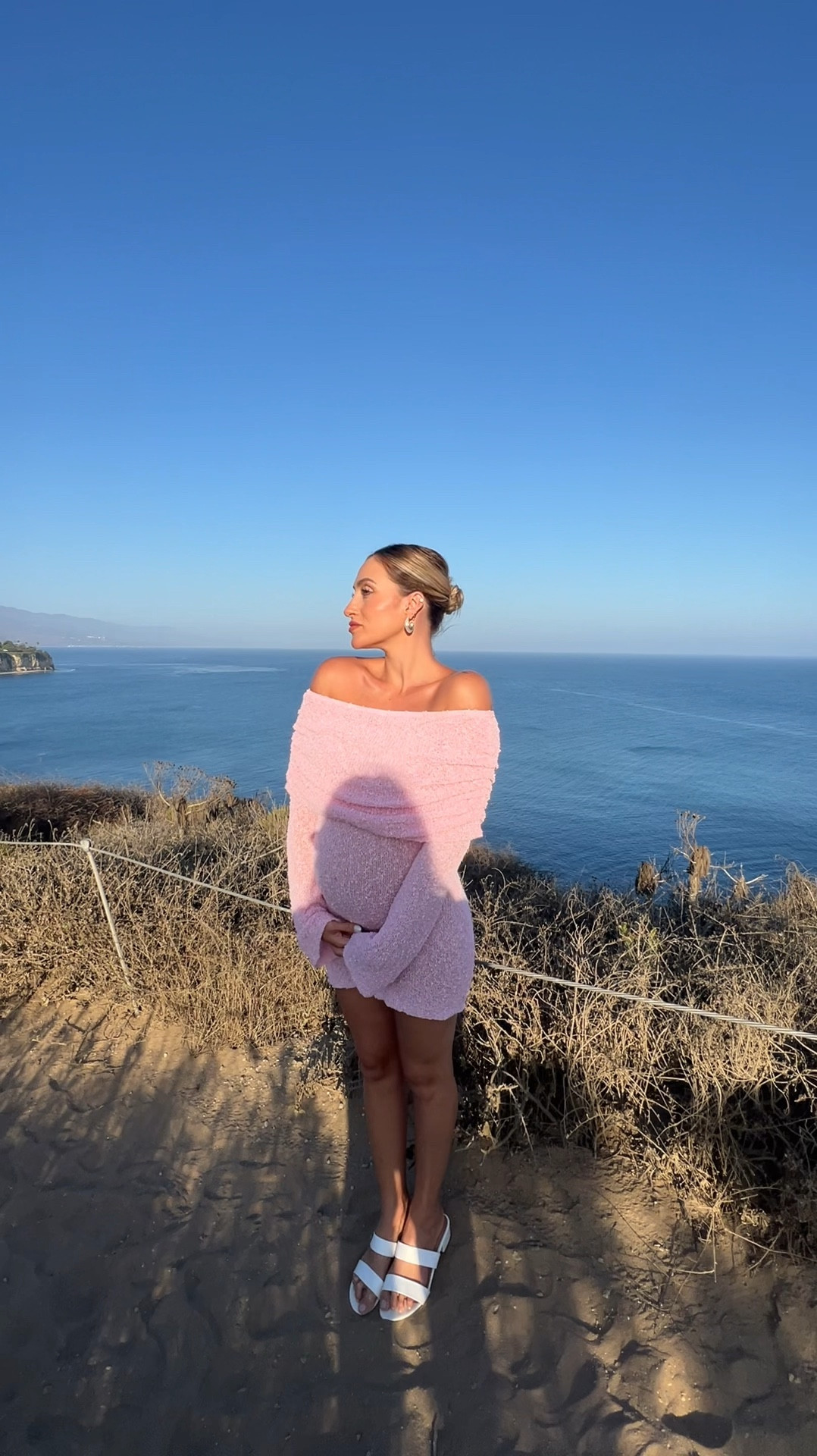 The most stunning off the shoulder boucle mini dress from Meshki is finally restocked and 20% off 💖 so cute with a bump or without! (in the small) 

bump friendly

#LTKstyletip #LTKsale #LTKpartywear