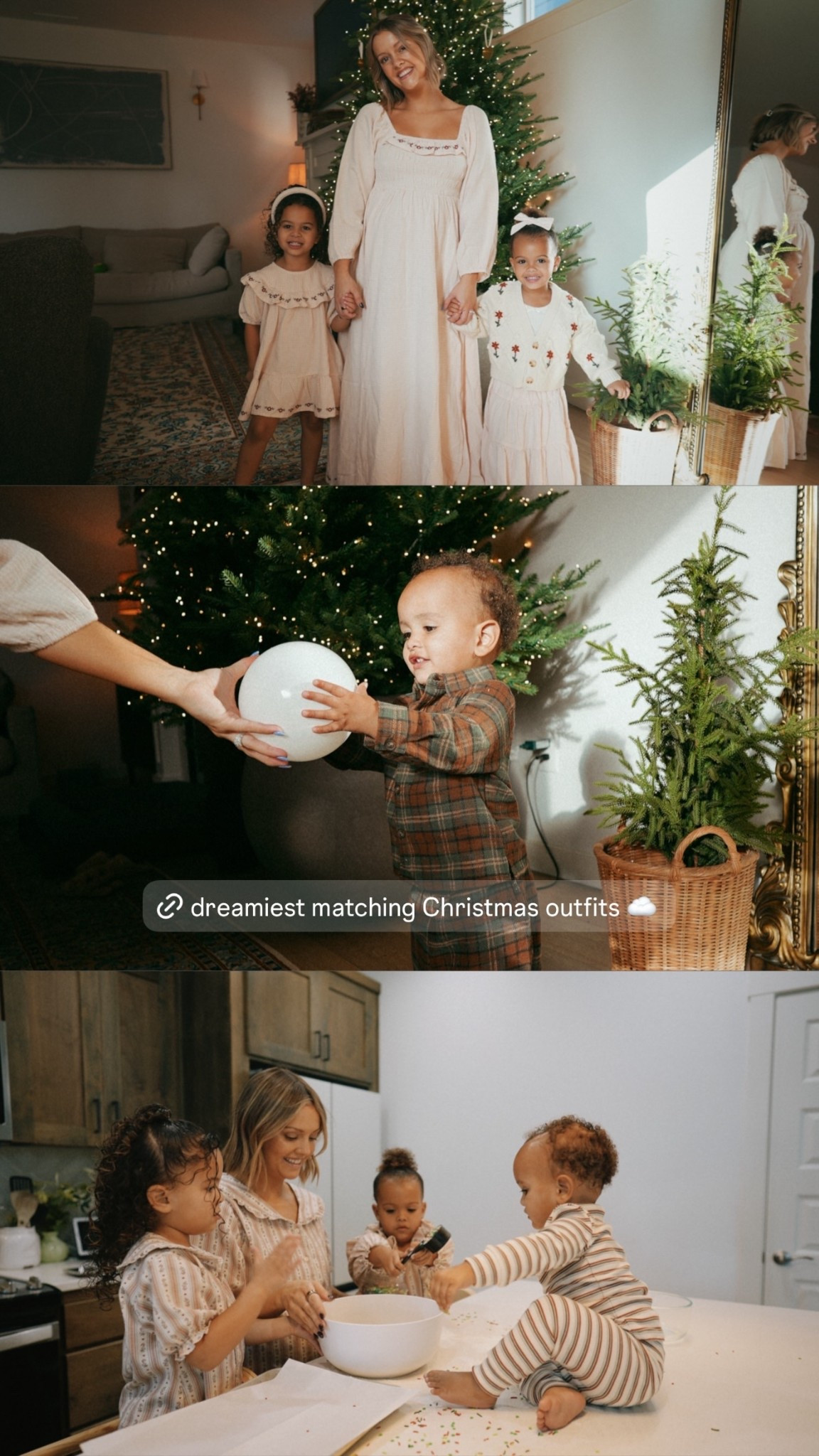 Dreamiest matching Christmas outfits ☁️

#LTKHoliday #LTKmomlife #LTKKids