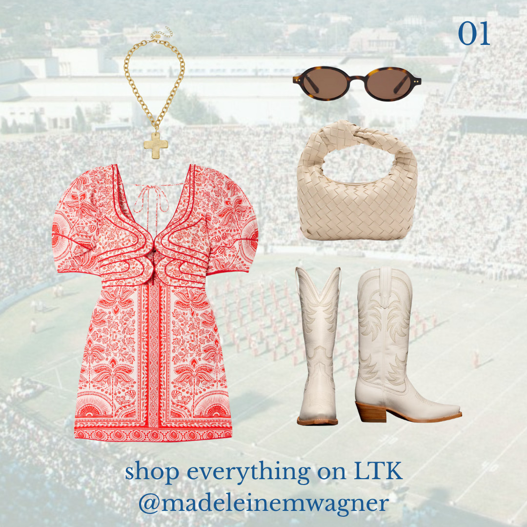 SMU boulveard style guide 01 | game day outfit, SMU game day look, college football, sorority outfits, college gameday, red gameday, feminine football outfit, southern fall fashion, gameday dress, classic tailgate style 

 #LTKSeasonal