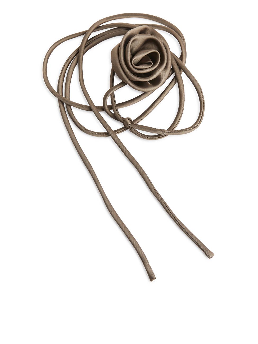 Rose-Detail String Belt | ARKET (US&UK)