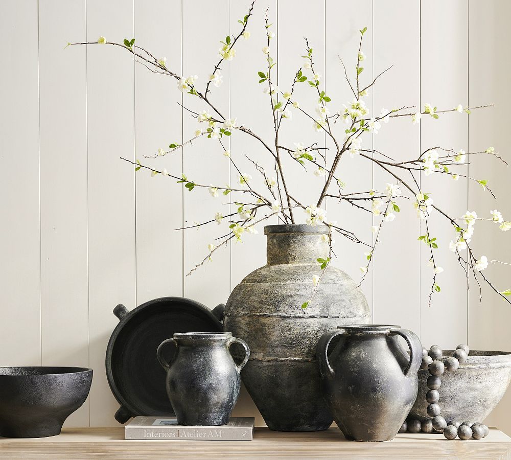 Faux White Blossom Branch | Pottery Barn (US)