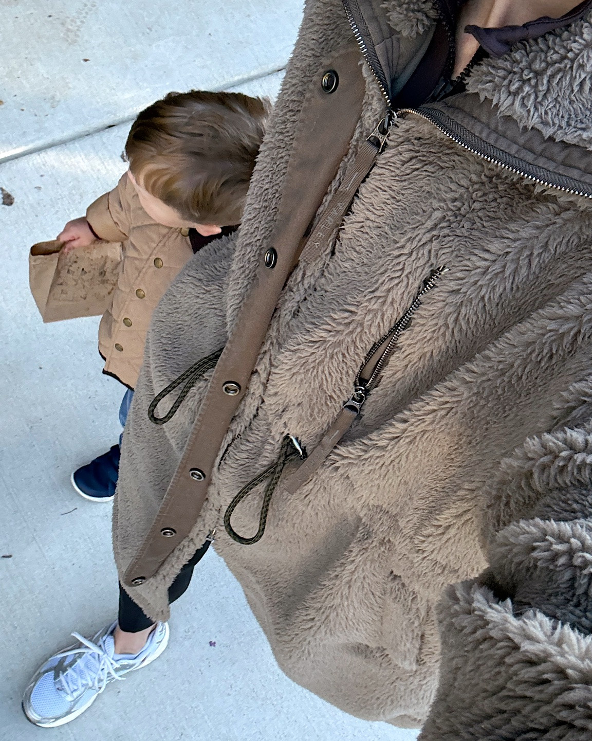 Coat szn with my little! My @Varley Sherpa is on sale at @Mytheresa and they have two new long sherpa jackets this season! TRUST me you will not regret a Varley sherpa purchase. The best cozy yet chic throw-on-and-go mom layer. N’s jacket sold out, similar linked! 

Sherpa jacket, Sherpa coat, fall jacket, casual fall jacket, fall athleisure, fall mom outfit

#LTKootd #LTKSeasonal #LTKmomlife
