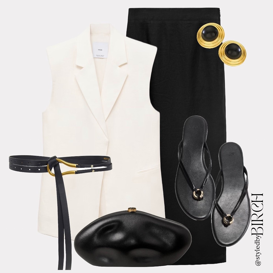 This look is your go-to for a summer day at work that turns into an effortless evening out. Crisp tailoring, luxe gold accents, and sleek accessories keep it polished yet relaxed. 

#LTKworkwear #LTKsummer #LTKeurope