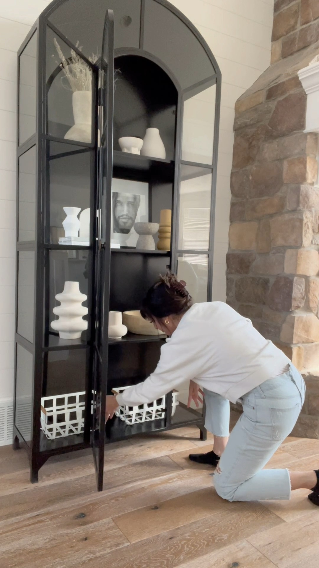 Style this cabinet with me—sharing a few tips 
SHOP LIKE A DESIGNER 🤩
Links below 

#LTKhome #LTKstyletip #LTKunder50
