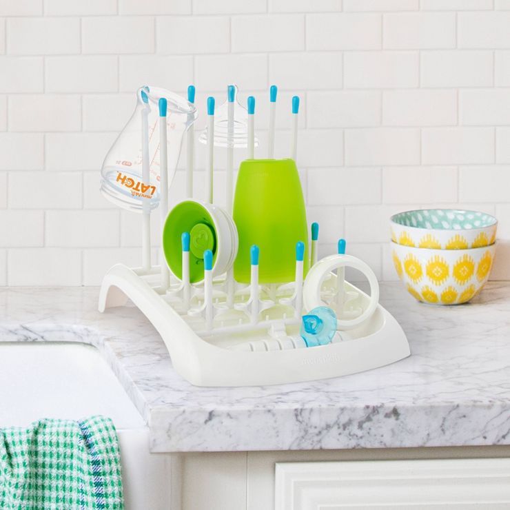 Munchkin Fold Cup and Bottle Drying Rack - White | Target