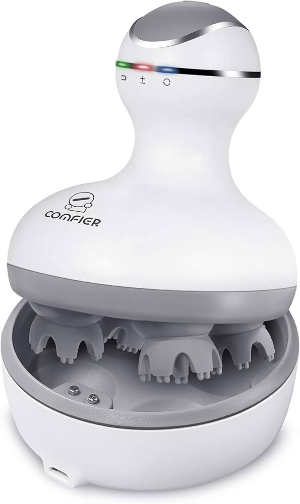 COMFIER Electric Cordless Hair Scalp Massager with Kneading 84 Massage Nodes, Handheld Portable H... | Amazon (US)
