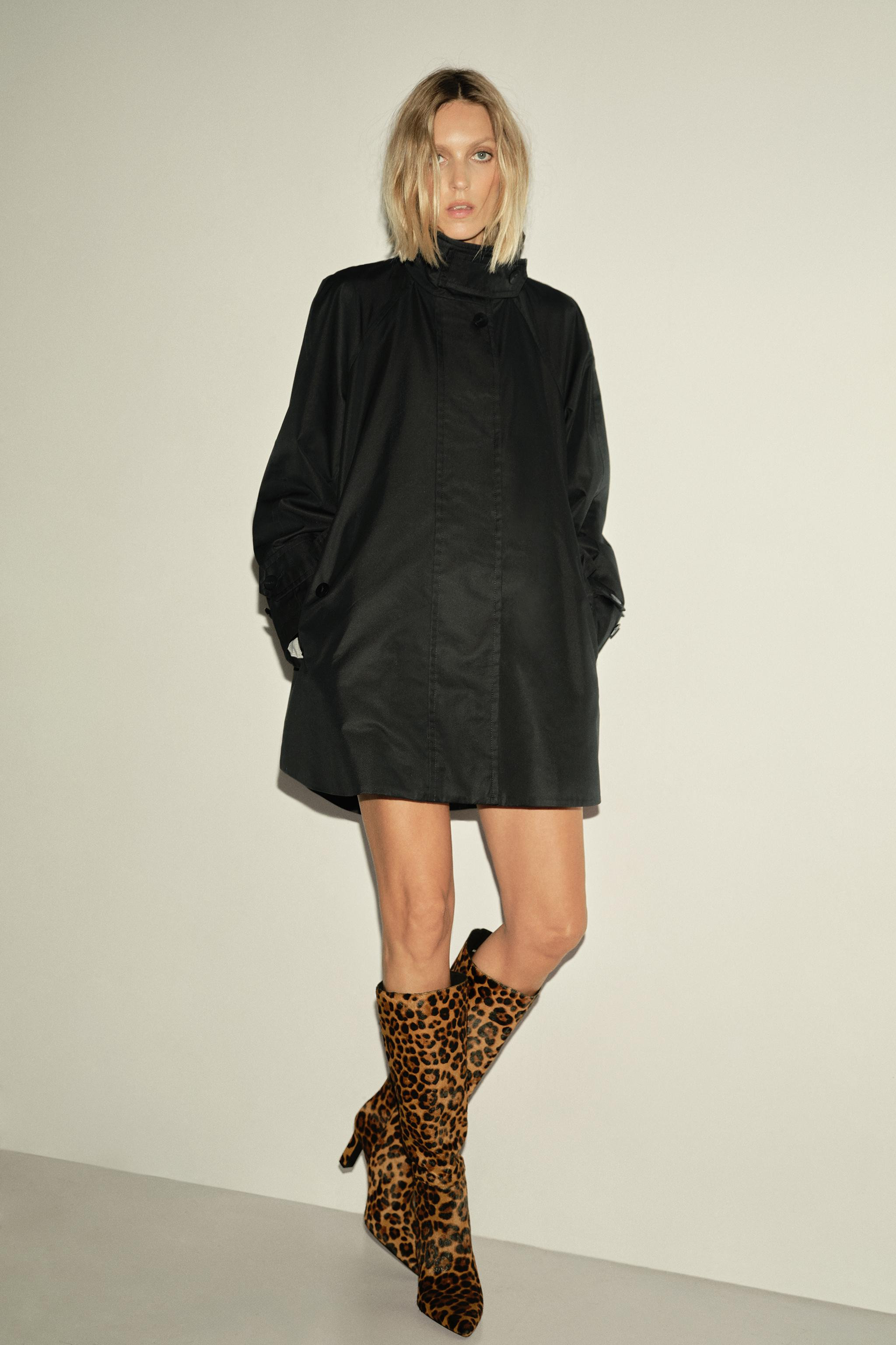 ZW COLLECTION HOODED PARKA | Zara UK