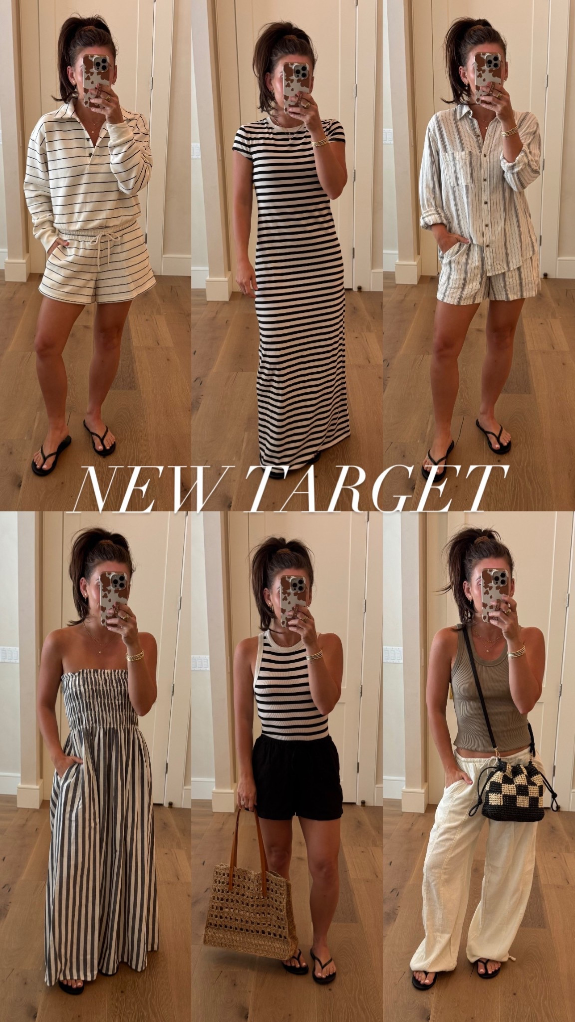 New target spring break outfits
Stripe sweatshirt set top size small
Stripe comfy shorts size small
Stripe maxi dress size small
Stripe button shirt size xs
Stripe linen shorts size small
Strapless dress size xs 
Linen drawstring pants size small
Beach tote bag
Black sandals size 7

#springbreak #target #laurabeverlin 

#LTKSaleAlert #LTKFindsUnder50 #LTKSpringSale