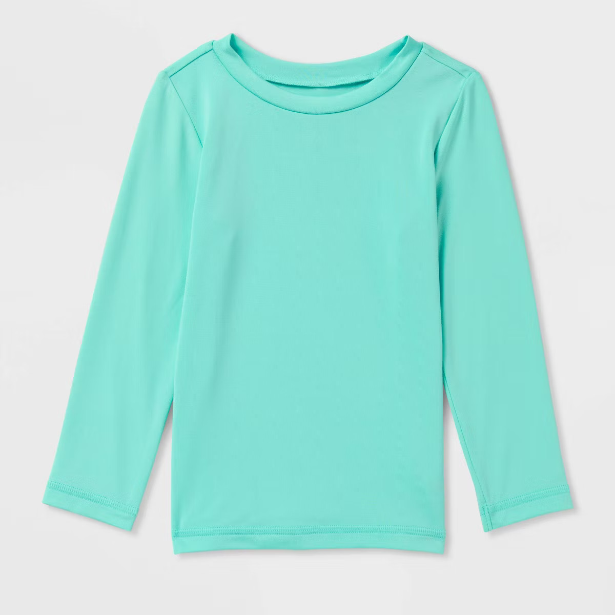 Toddler Long Sleeve Solid Swim Rash Guard Top - Cat & Jack™ | Target