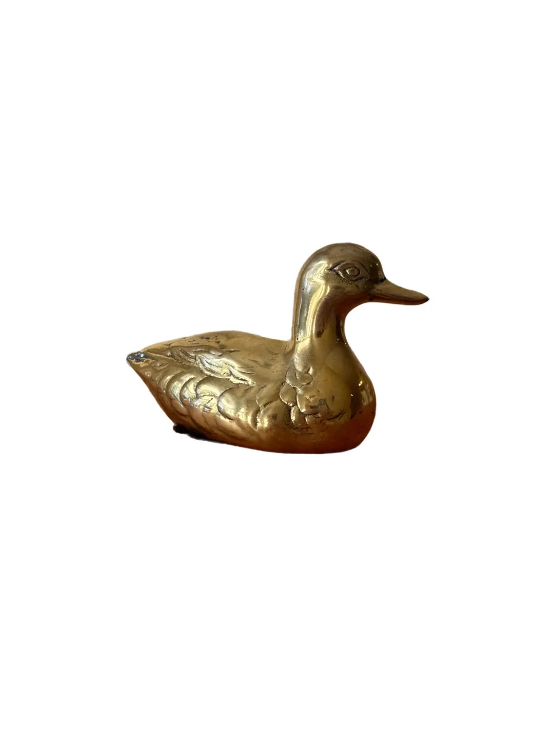 Vintage Brass Duck Figurine – Solid Brass Bird Paperweight, Minimalist Animal Decor - Etsy | Etsy (US)