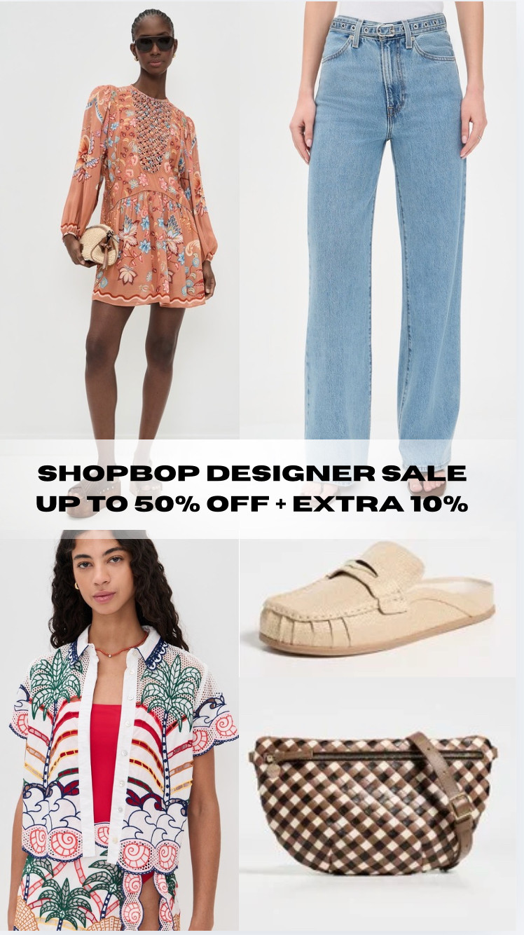 Use code EXTRA10 to save an extra 10% at the Shopbop designer sale  

 #LTKootd #LTKOver40 #LTKSaleAlert