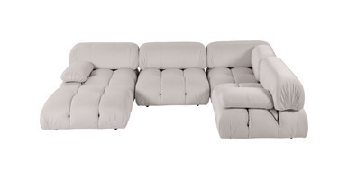 Mario Bellini Loveseat & Ottoman | Configuration G | Manhattan Home Design