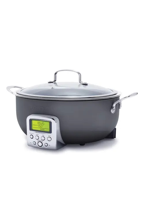 GreenPan Elite 6-Quart Essential Smart Skillet in Graphite at Nordstrom | Nordstrom