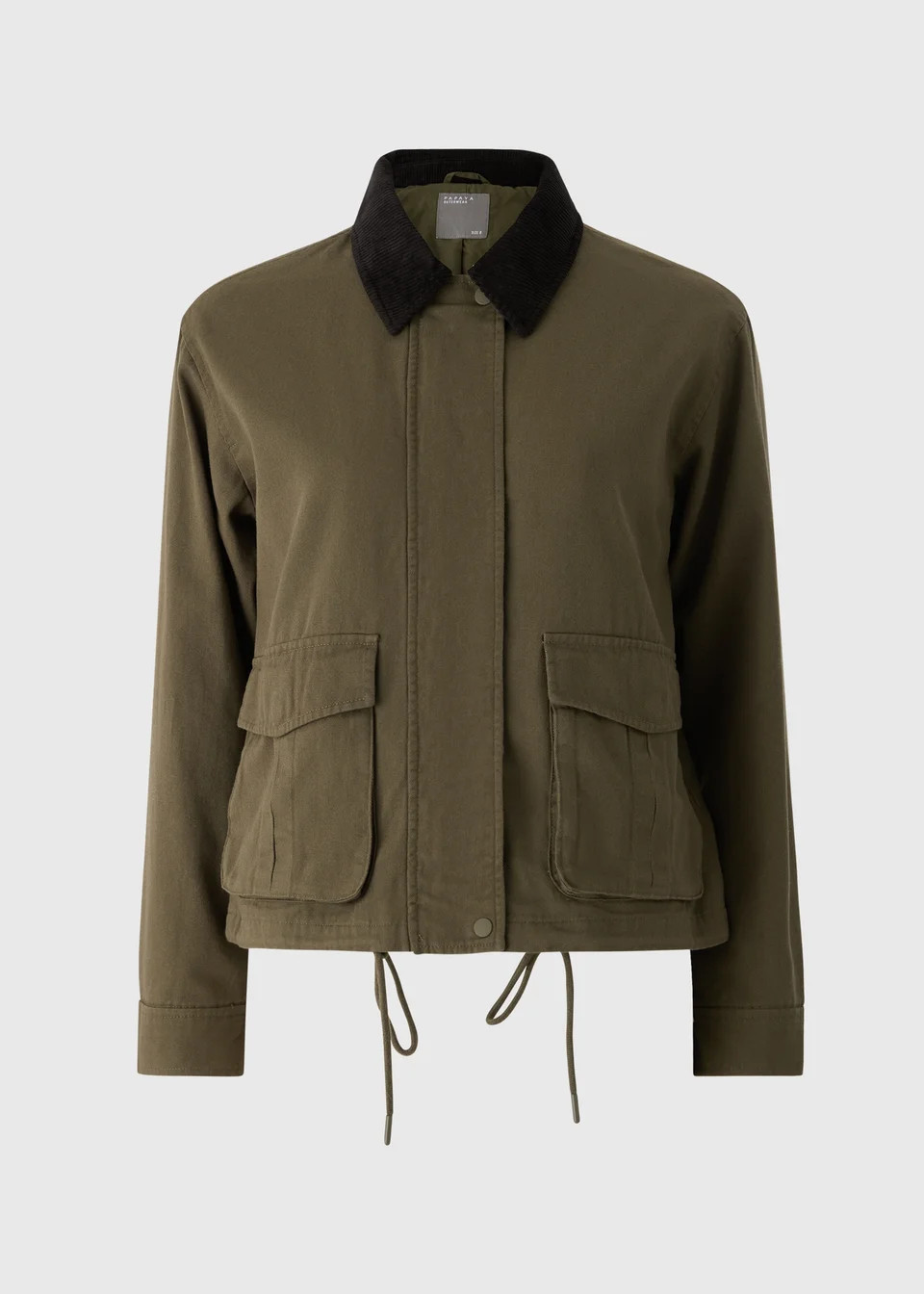 Khaki Utility Barn Jacket - Size 16 | Matalan (UK)