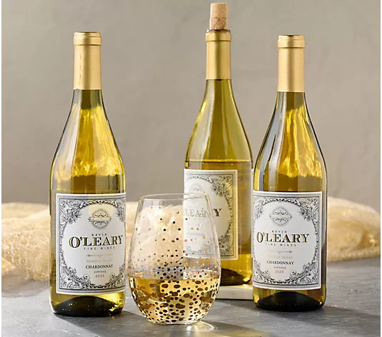 Kevin O'Leary Reserve Holiday Wines (3) 750ml Bottles - QVC.com | QVC