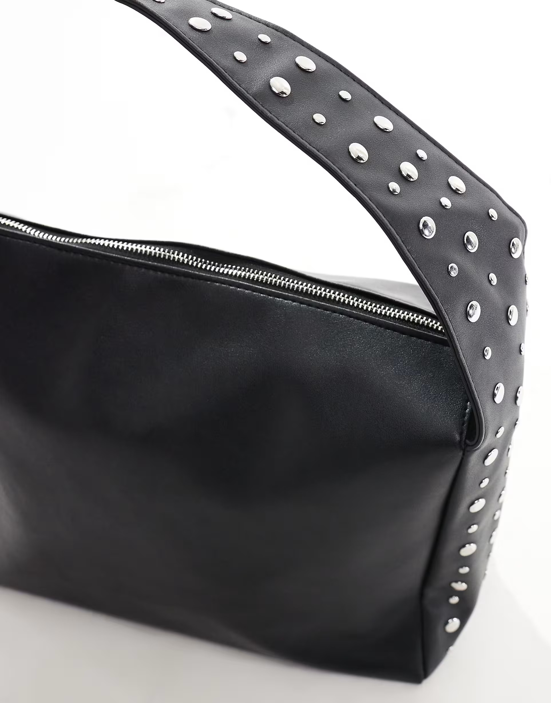 Glamorous studded shoulder tote bag in black | ASOS (Global)