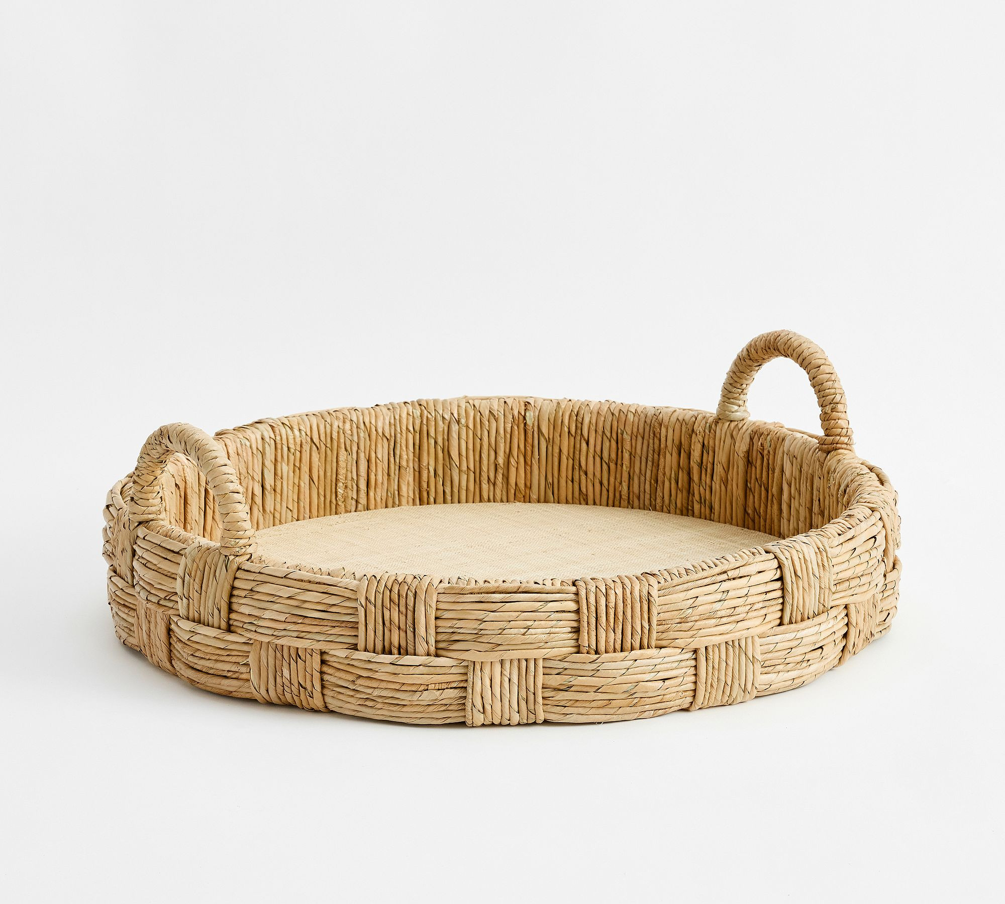 Natural Round Tray | Pottery Barn (US)
