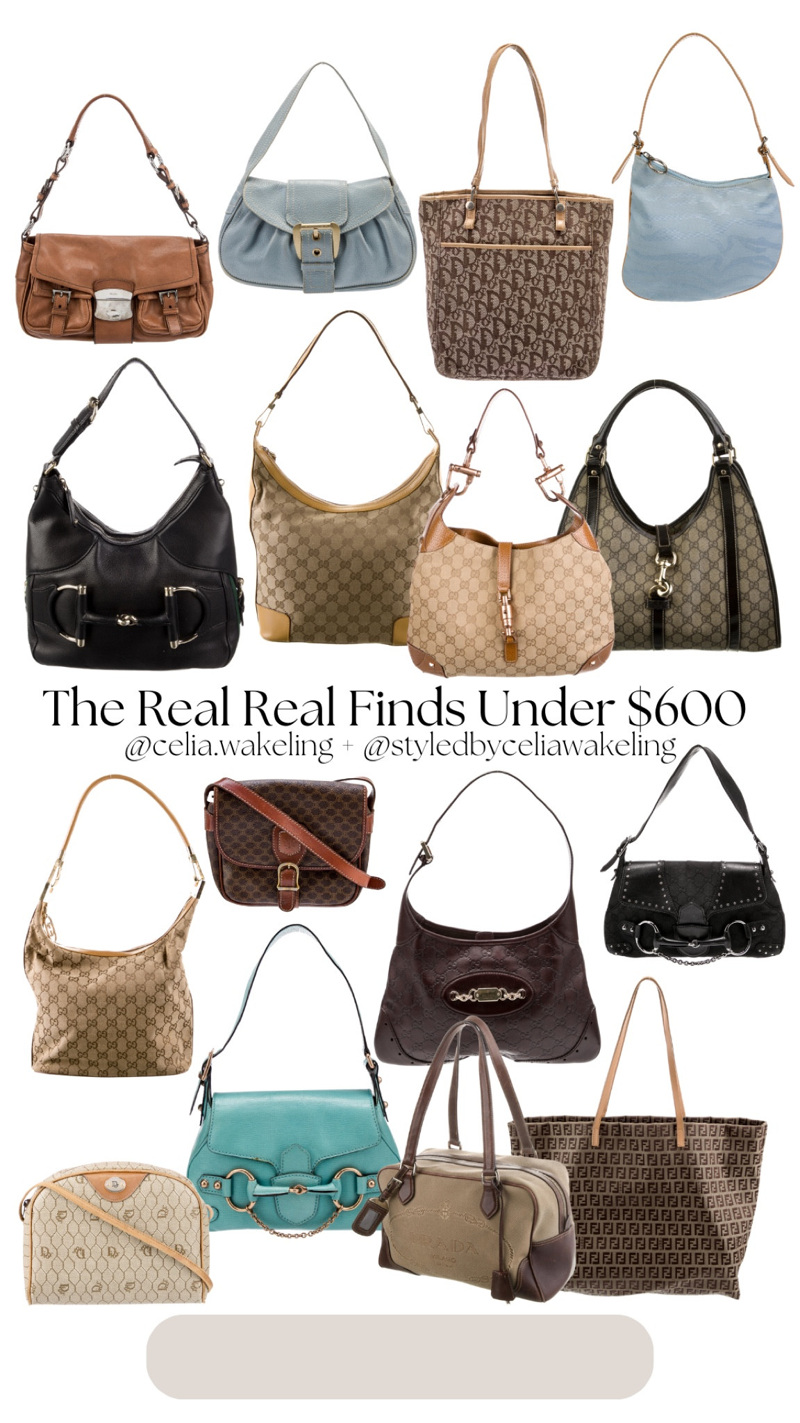 Designer handbag deals UNDER $600 (!!!) at The Real Real! 