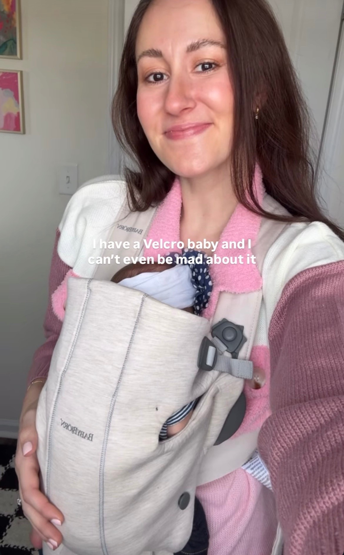 I have a Velcro baby, and I can’t even be mad about it 🥺🩷 the best baby carrier from Bjorn make carrying her around so much easier! 

#LTKfamily #LTKkids #LTKbaby
