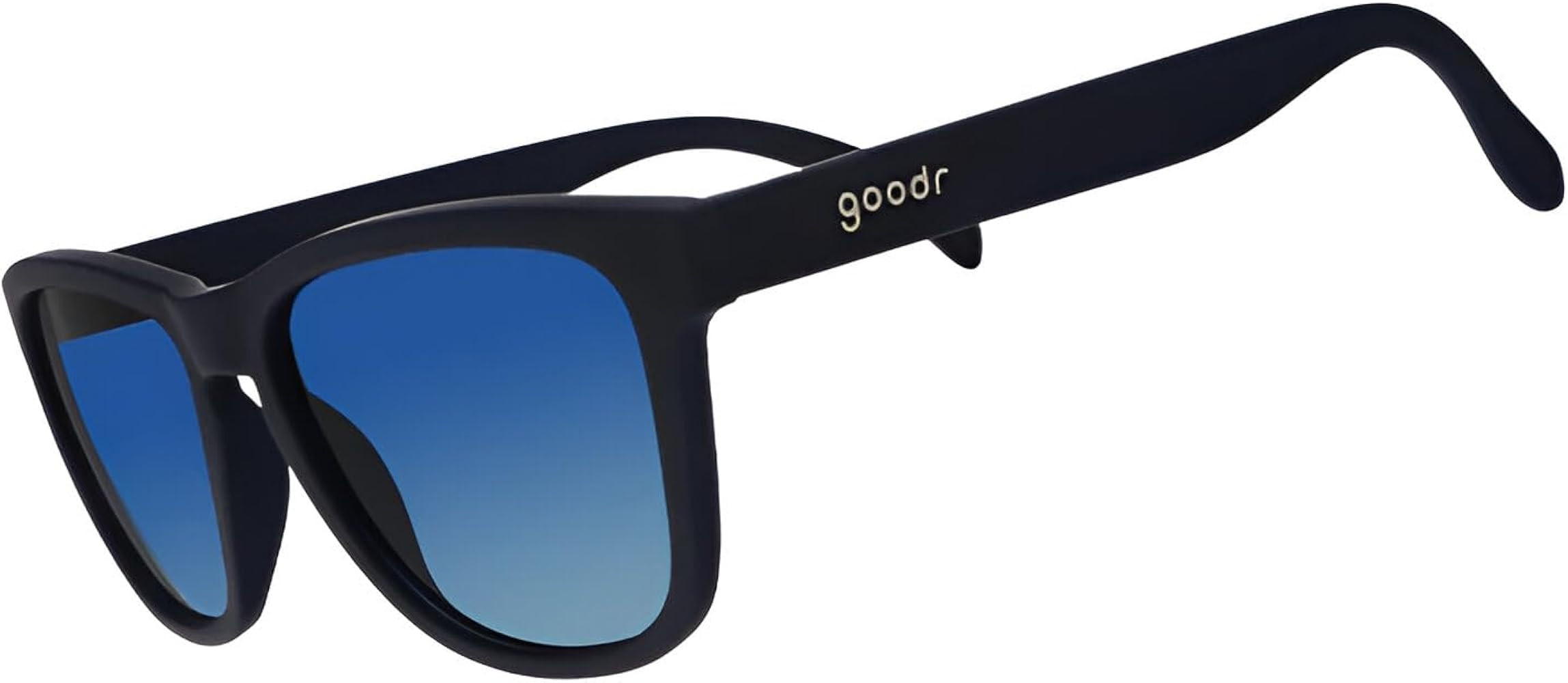 goodr Drinks Seawater, Sees Future, Polarized Sunglasses, Medium Sized (OG), Navy Solid Frames wi... | Amazon (US)