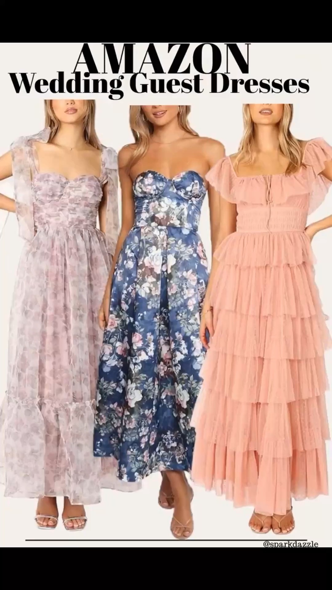 Amazon Wedding Guest Dresses You’ll Love 💐 Looking for the perfect wedding guest dress without spending a fortune? These stunning Amazon finds are elegant, flattering, and perfect for spring and summer weddings. From romantic florals to soft ruffles and flowy silhouettes, these dresses give you that high-end look for a fraction of the price. Whether you’re attending a garden wedding, beach ceremony, or formal event, these styles are effortlessly chic and comfortable all day long. #weddingguestdress #amazondresses #weddingguestoutfit #affordablefashion #amazonfinds #springwedding #summerwedding #dressinspo #femininefashion #floraldress #weddingstyle #ootdinspo #budgetfashion #amazonfashion #styleinspo #chicstyle #elegantlooks #amazonmusthaves #ad #affiliate