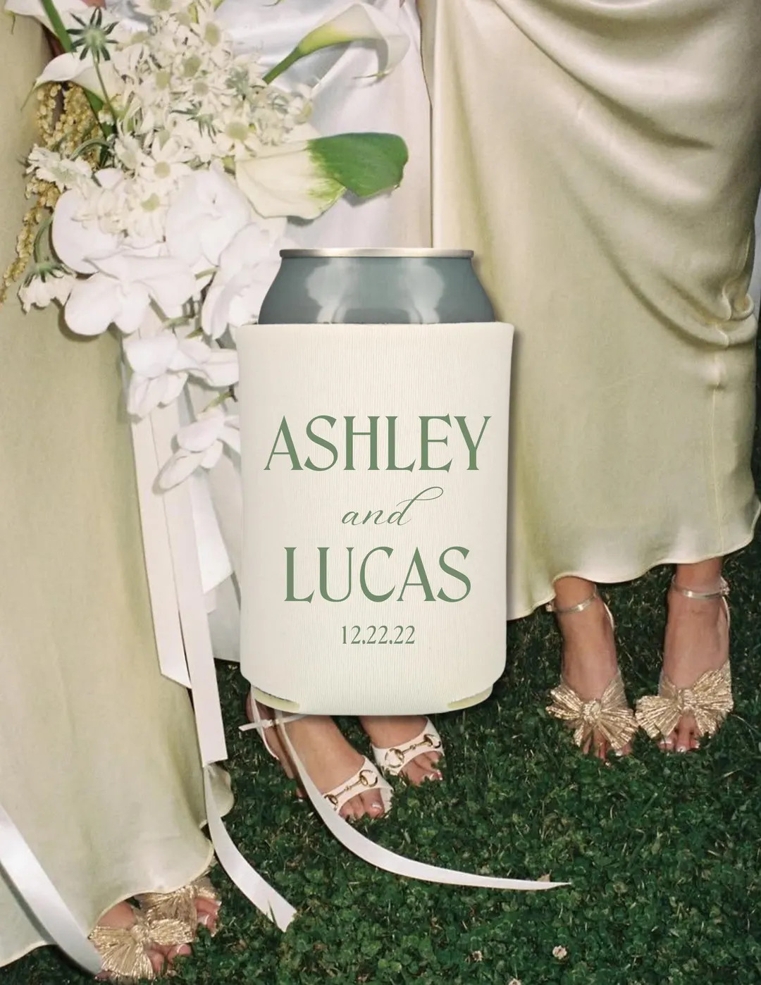 Custom Wedding Can Coolers: Personalized Party Favors - Etsy | Etsy (US)