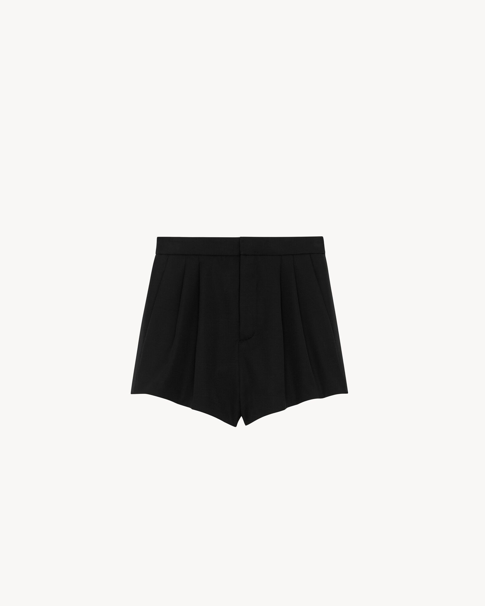 tuxedo shorts in grain de poudre | Saint Laurent Inc. (Global)