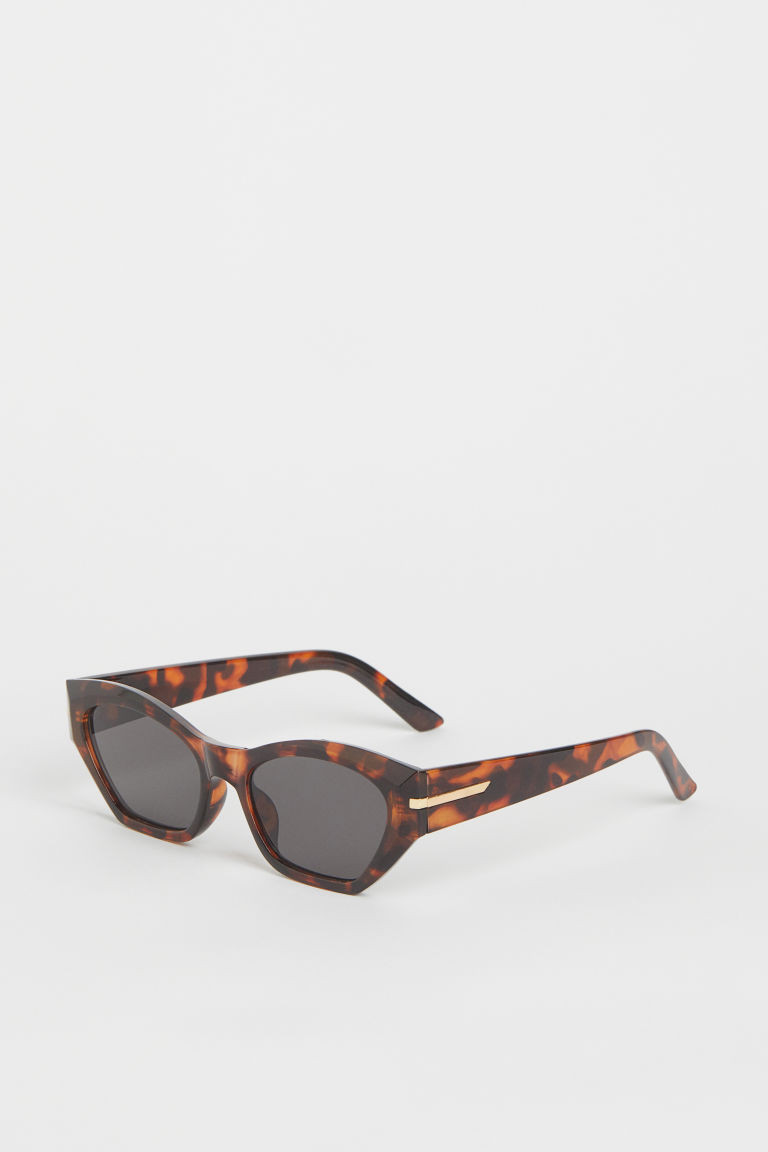 H & M - Cat-eye sunglasses - Brown | H&M (UK, MY, IN, SG, PH, TW, HK)