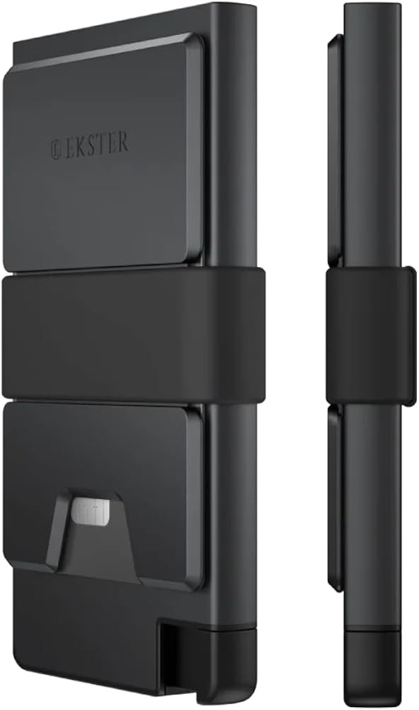 Ekster Cardholder Pro All-Metal Wallet for Men | Metal Wallets with RFID Blocking Layer | Slim & ... | Amazon (UK)
