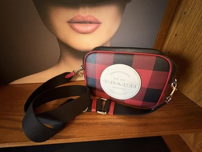 Coach Dempsey  Crossbody Bag Purse Buffalo Plaid Print ~NEW~ | eBay | eBay US