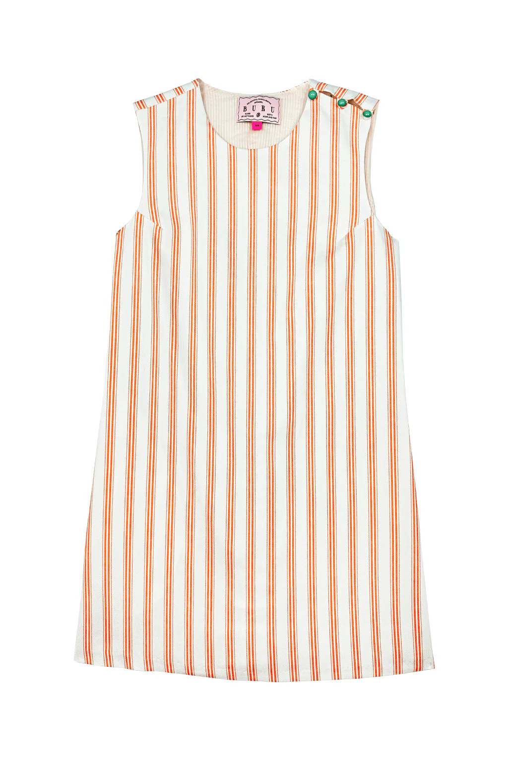 Jackie Dress - L'Orange Stripe | Shop BURU