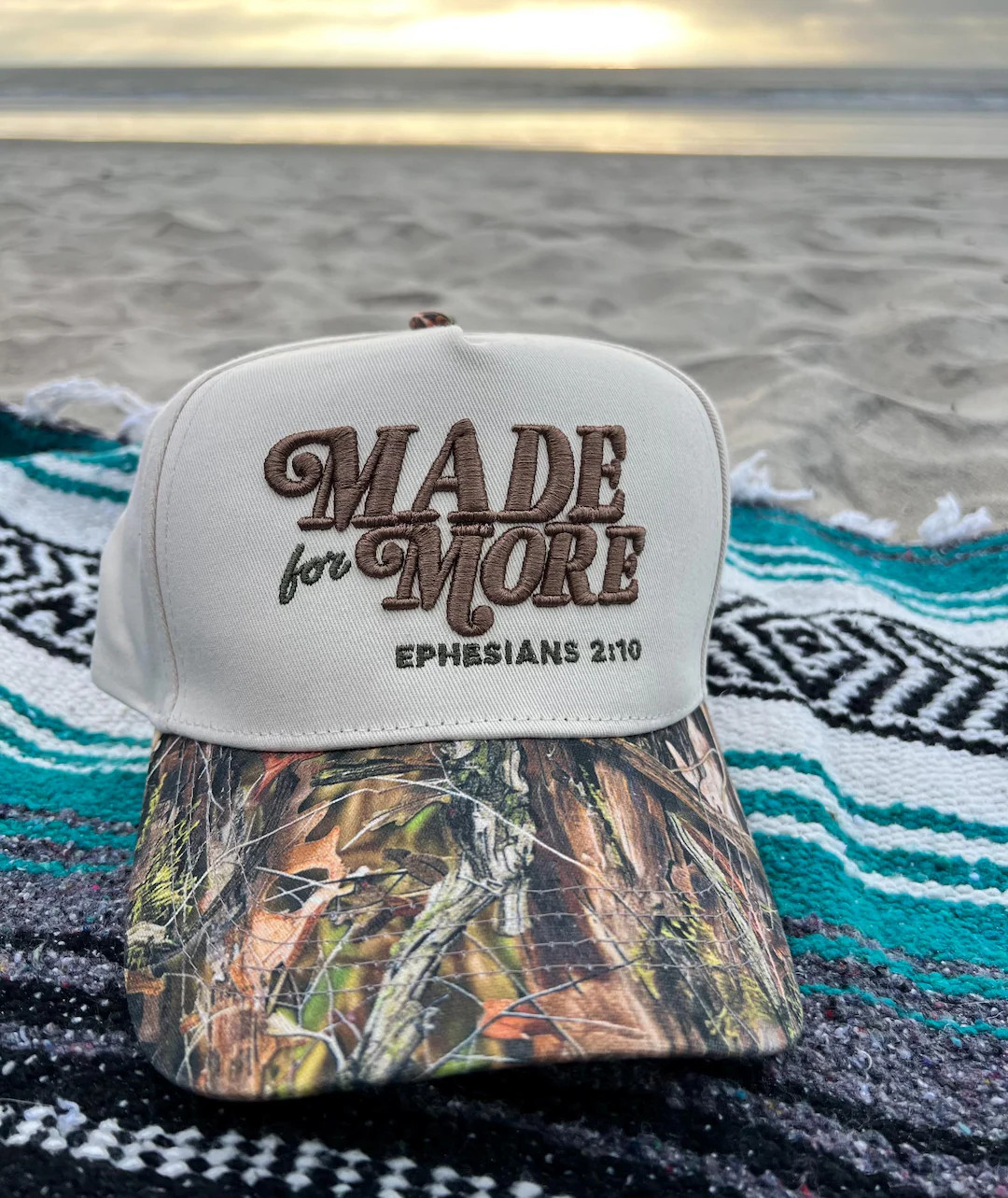 Made for More 3D Puff Trucker Hat | Ephesians 2:10 Embroidered Cap, Christian Faith Canvas Hat, I... | Etsy (US)