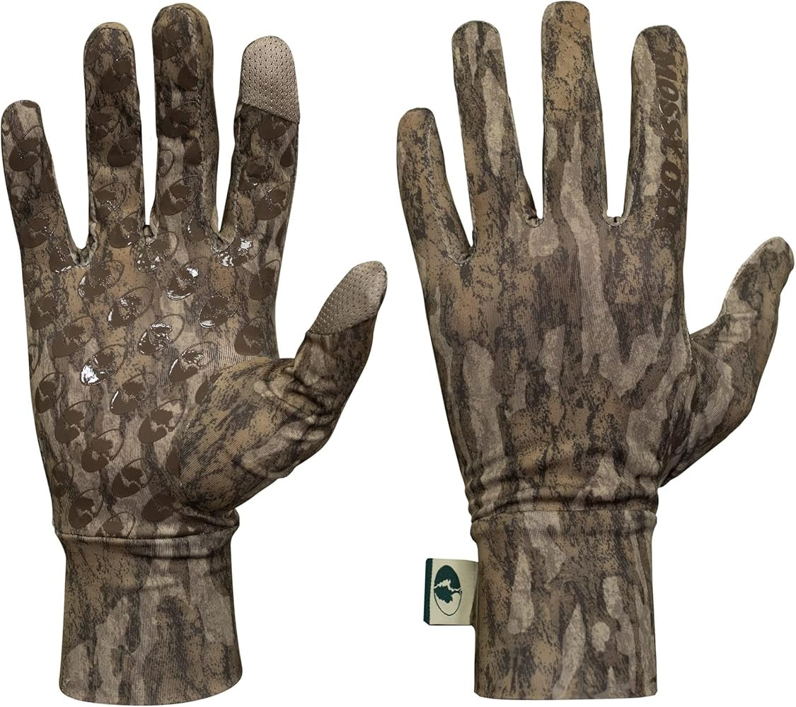 Mossy Oak Mens Lightweight Camo Hunting Gloves | Amazon (US)