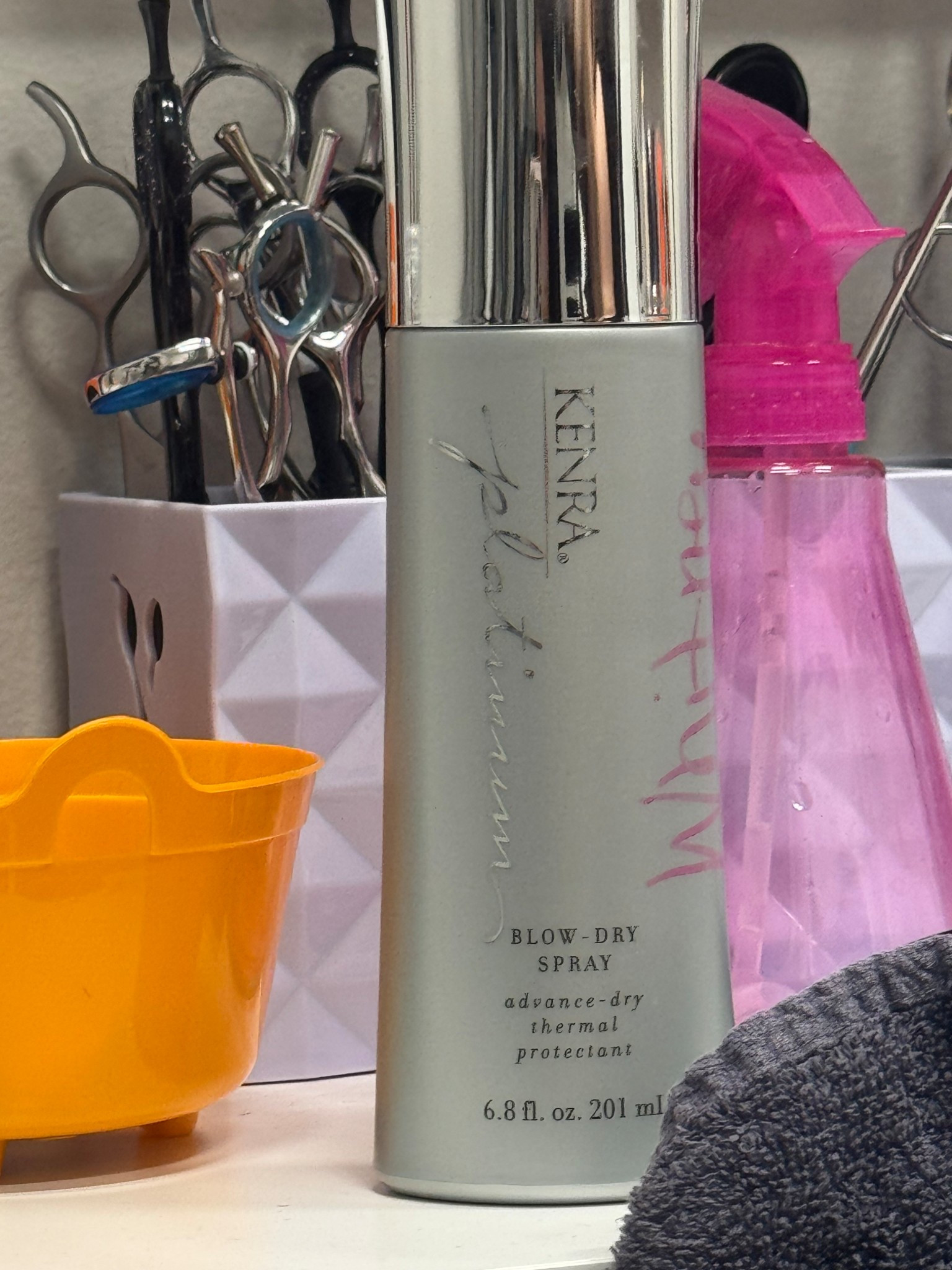 Got my hair done this week. my stylist used this Kenra blow dry spray . I’m adding it to my shopping list. It smells so good, it’s lightweight and my hair was so soft and not frizzy from blow drying . 