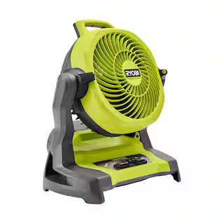 RYOBI ONE+ 18V Cordless 7-1/2 in. Bucket Top Misting Personal Fan Green (Tool Only) PCL851B - The... | The Home Depot