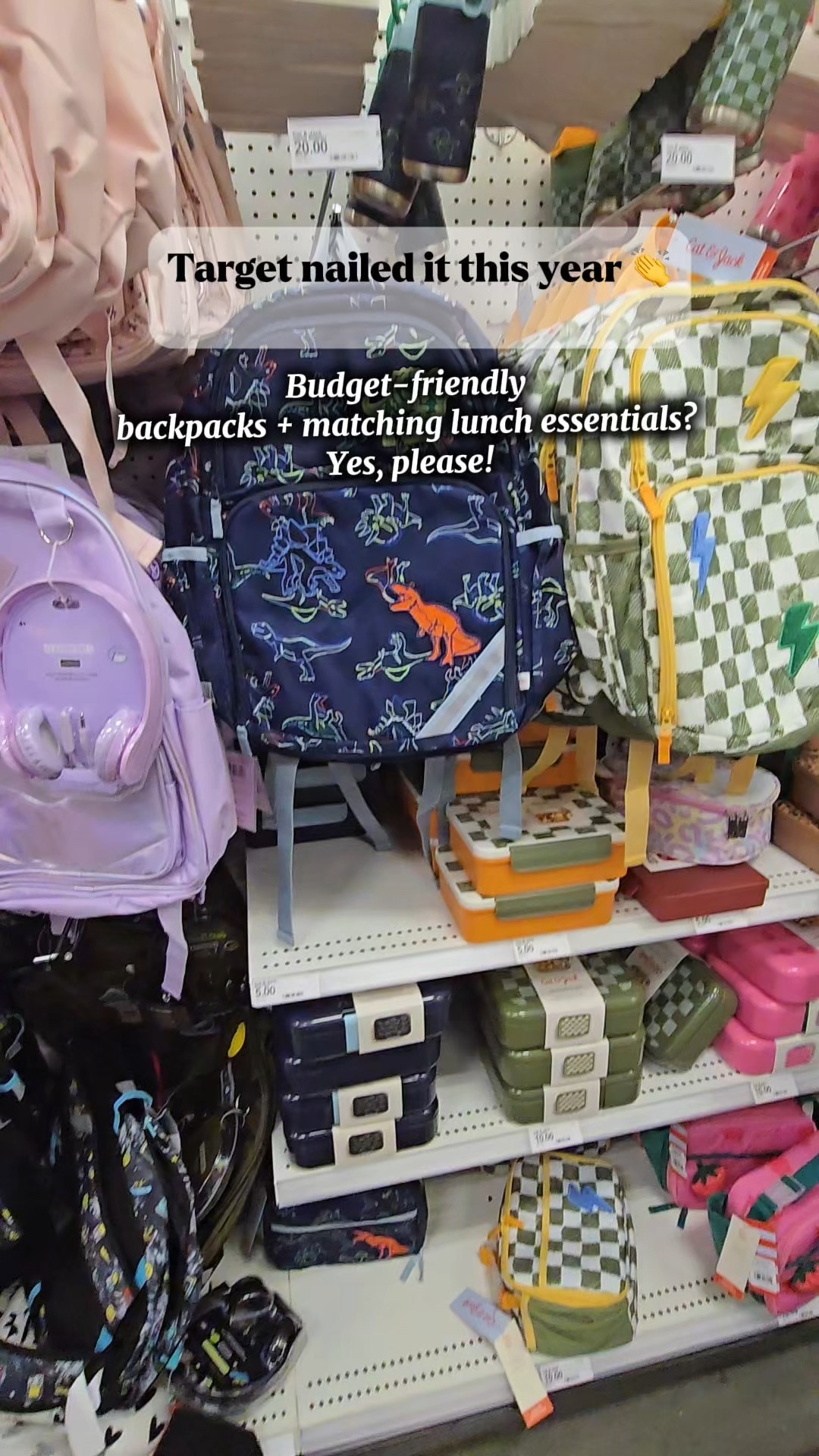 Target did it again 
Cutest backpacks with matching water bottles and lunch boxes on a budget

Back to school shopping super fun  and easy

Backpacks kids
Girls backpacks
Boys backpacks
Back to school items
Lunch boxes
Water bottles 
Lunch bags
Target kids
Target finds
Lunch box bento 

#LTKSeasonal #LTKFindsUnder50 #LTKKids