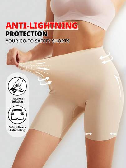 FLARIXA 1 Pezzo Leggings Con Gonna A Vita Alta Senza Soluzione Di Continuità, A Controllo Addomi... | SHEIN