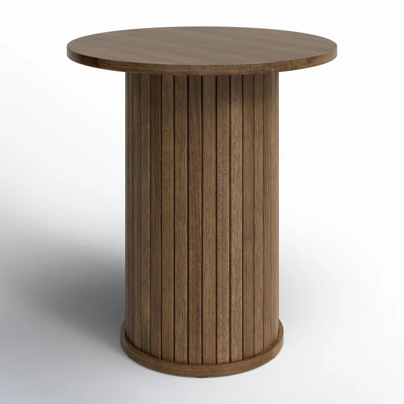 AllModern Iris Pedestal End Table & Reviews | Wayfair | Wayfair North America