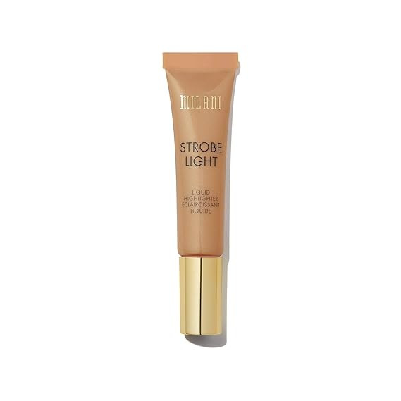 Milani Strobe Light Liquid Highlighter - Glowing (0.42 Fl. Oz.) Cruelty-Free Face Highlighter - S... | Amazon (US)