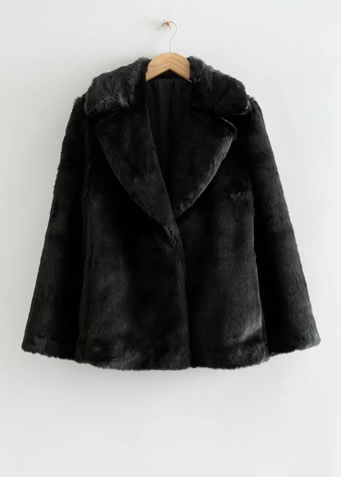 Faux Fur Single-Breasted Coat | & Other Stories (EU + UK)