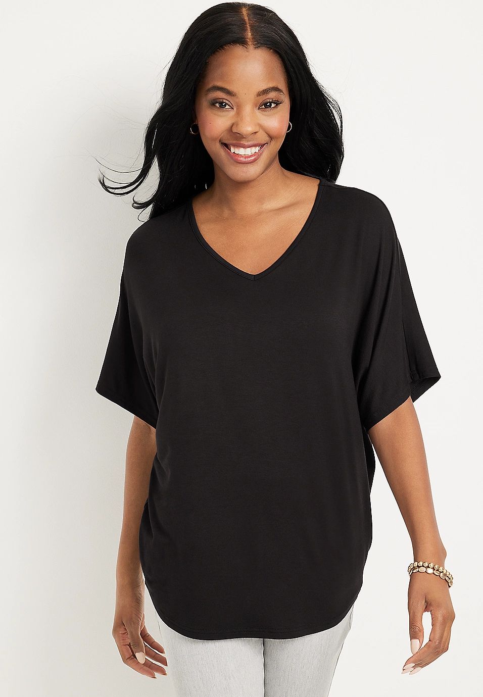 24/7 Delano Dolman Tee | Maurices