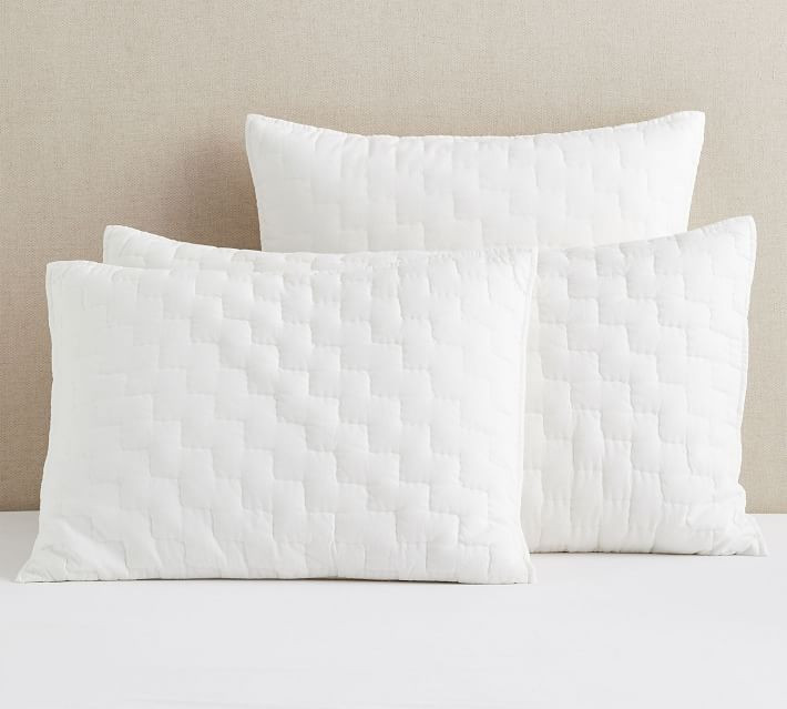 Bliss Cotton Linen Blend Shams | Pottery Barn (US)