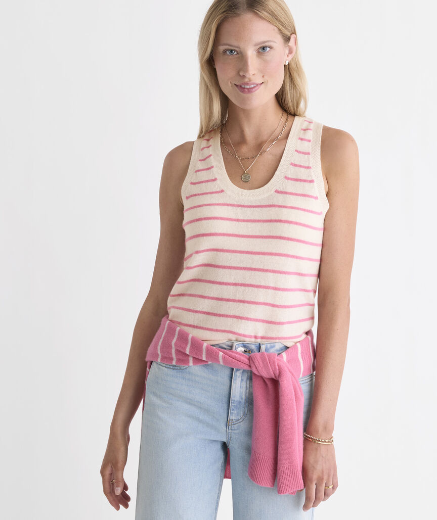 Seaspun Cashmere Tank | vineyard vines