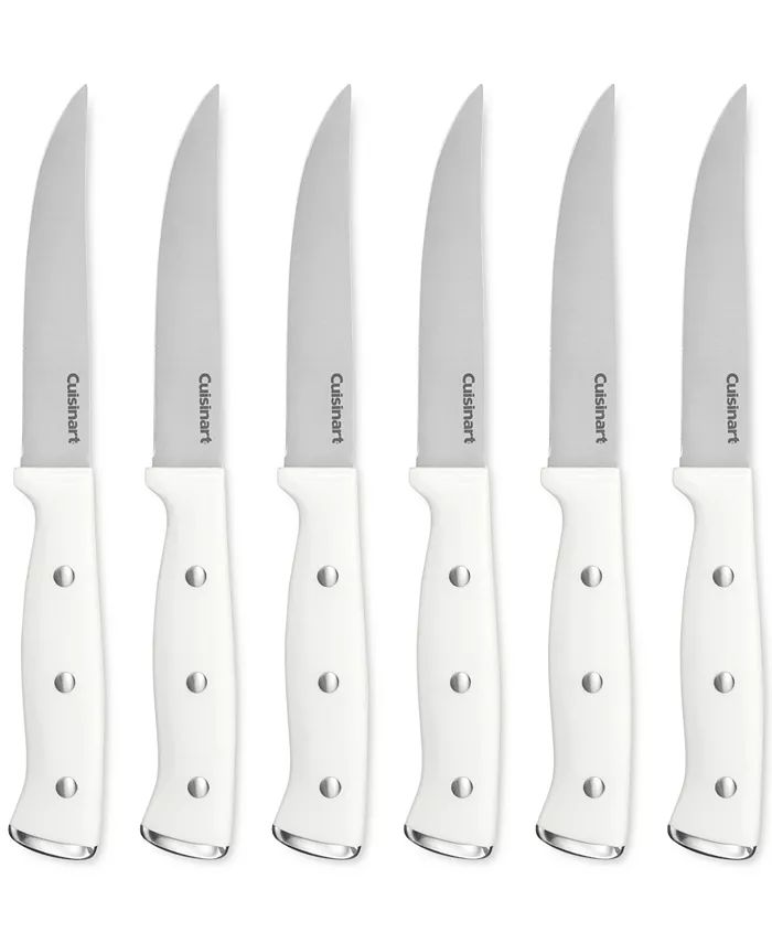 Cuisinart 6-Pc. Steak Knife Set & Reviews - Cutlery & Knives - Kitchen - Macy's | Macys (US)
