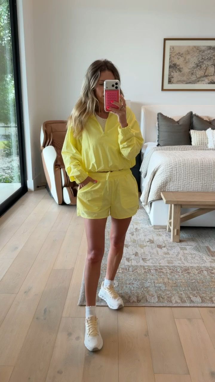 Today’s cozy set for meetings, and a baseball game this evening!! Love this alo set so much and it’s currently 30% off in the app! Wearing size small in both. 

On cloud sneakers run tts 
Aritzia ruffle socks

#LTKootd #LTKmomlife #LTKActive