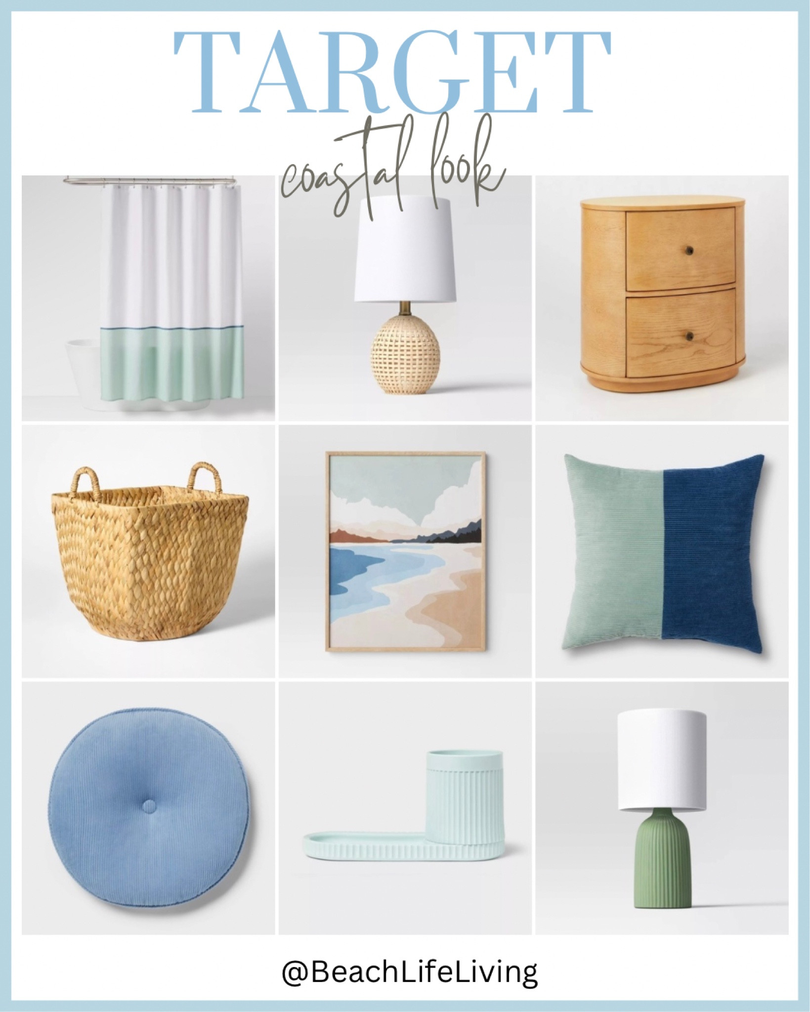 Coastal Look at Target 

#LTKSeasonal #LTKHome #LTKSaleAlert
