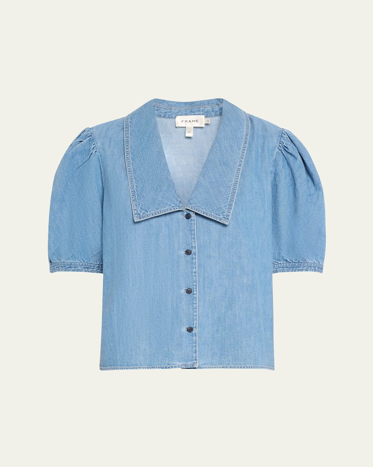 Denim Sailor Blouse | Bergdorf Goodman
